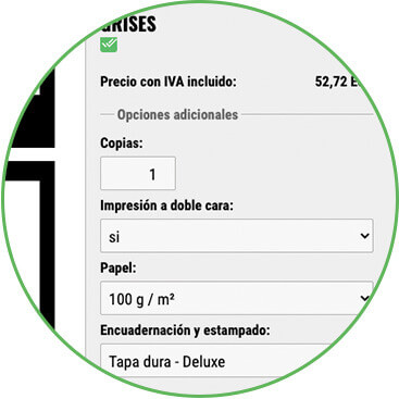 Tria diferents paràmetres